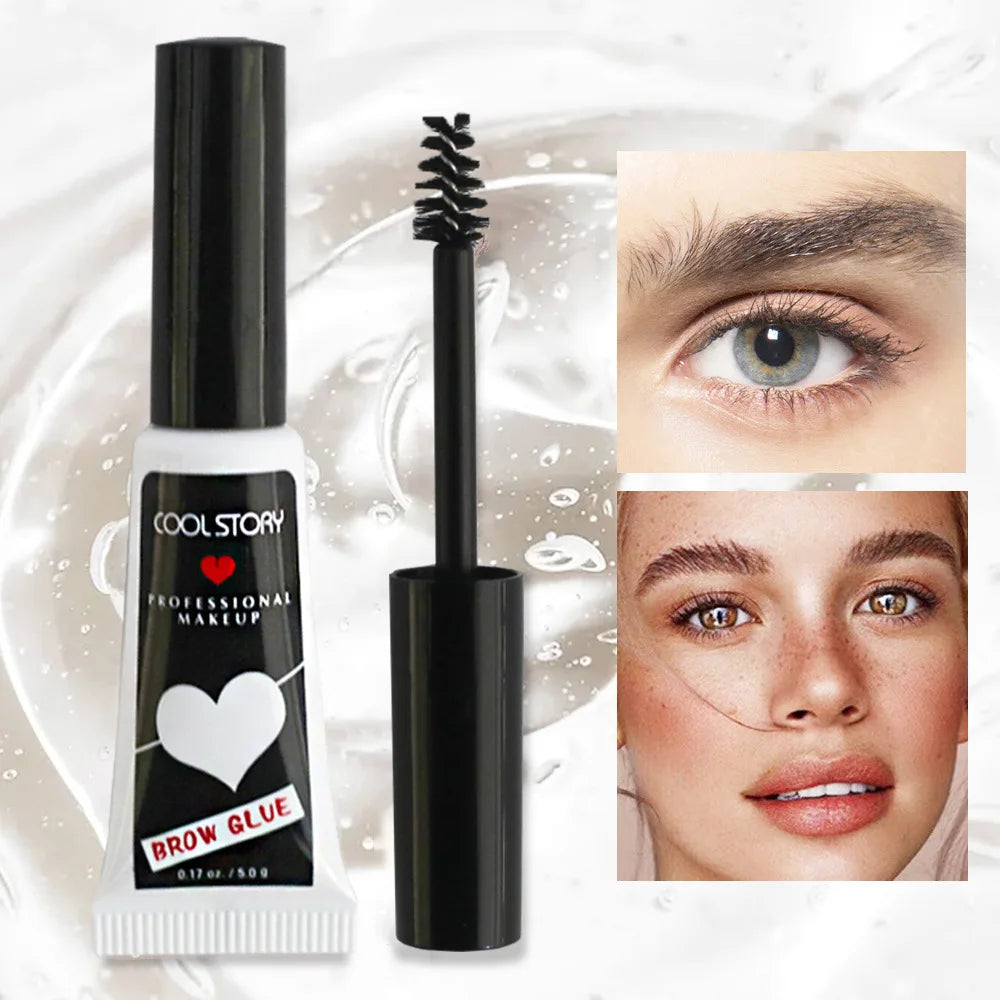 Gel Fixateur Sourcils Transparent 3D - Tenue Longue Durée Waterproof