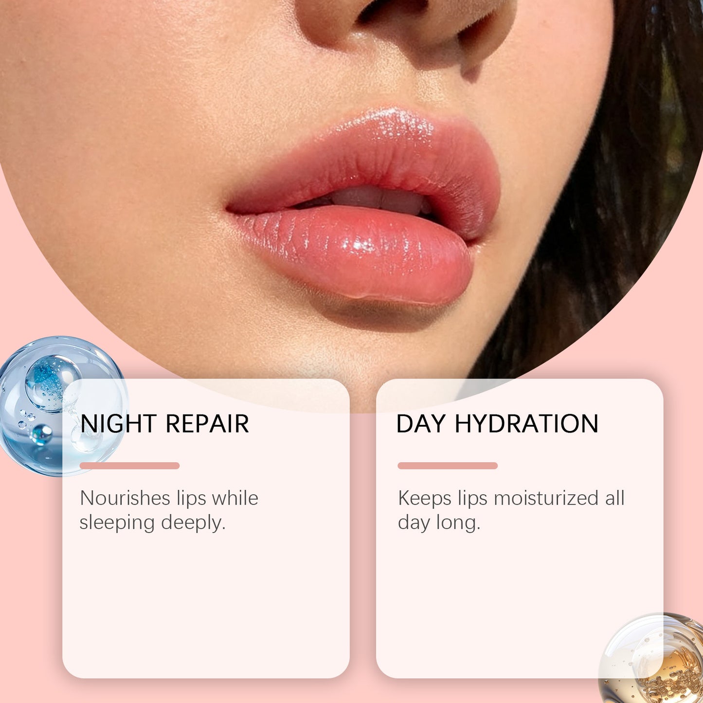 Masque à Lèvres Nourrissant aux Baies - Soin de Nuit Hydratant