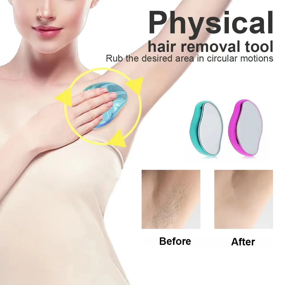 Easy Eraser Hair Remover, Reusable Smooth Body Beauty Hair Removal Tools 