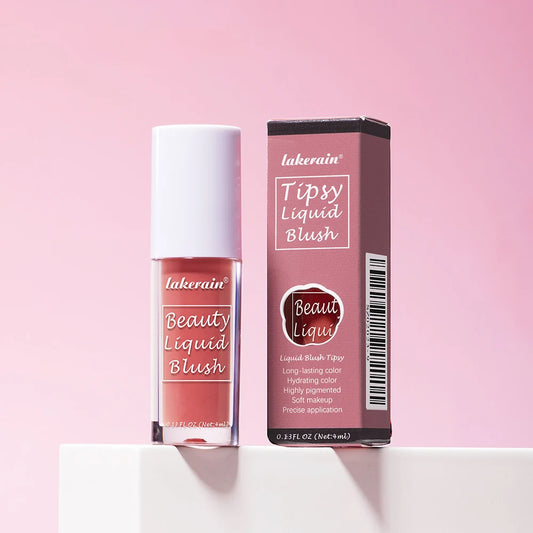 Matte Velvet Liquid Blush - Waterproof Cream Blush, Long-Lasting 12h+