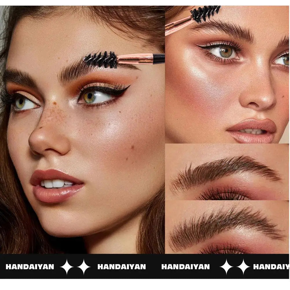 Handaiyan Clear Eyebrow Fixing Gel - Lamination Effect with Brush