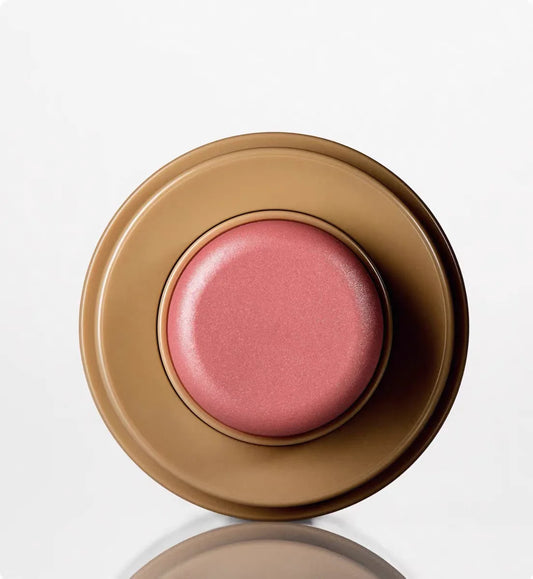 Blush Poudre Rouge Compact - Fard à Joues Naturel Longue Tenue