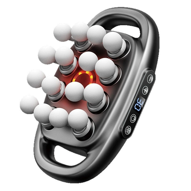 Pistloet de Massage Professionnel Multi-Têtes - Relaxation Musculaire Corps Entier