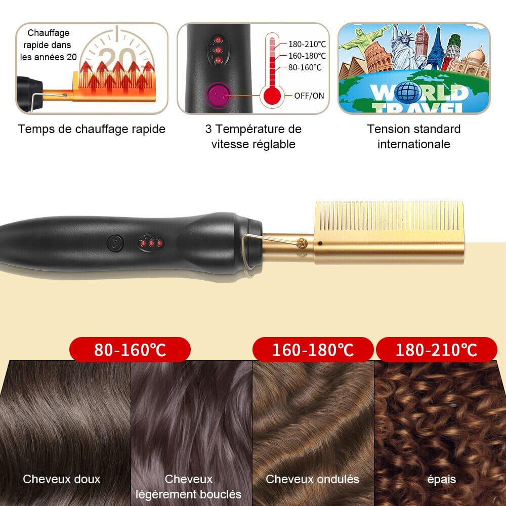 HotComb™ - Lisseur de cheveux pour femmes - Universdebeaute