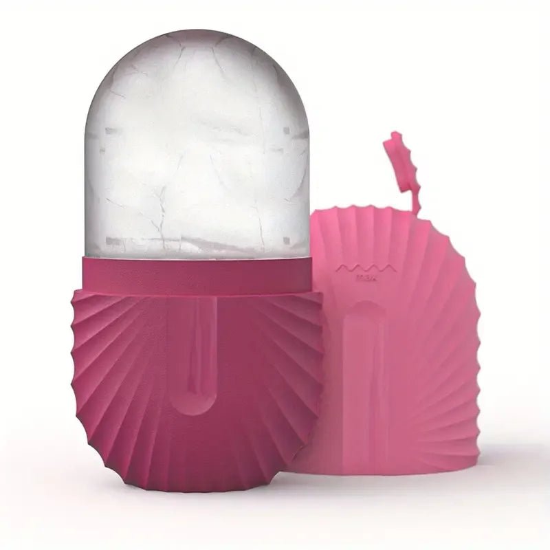 Rouleau à glace pour les soins de la peau, outils de lifting, plateaux à glaçons, globe de glace, masseur IkFace, outil de soin de la peau - Univers de beaute